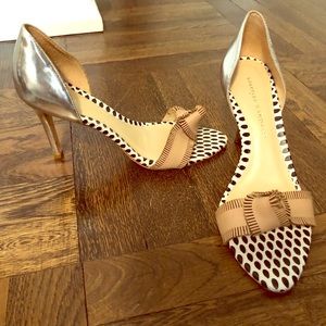 Loeffler Randall Dorsay Heels - barely worn!